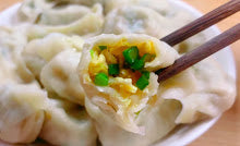 鸡蛋韭菜红薯粉条素饺(25个)