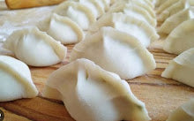 手工香菇猪肉饺 Handmade Shiitake Mushroom and Pork Dumplings