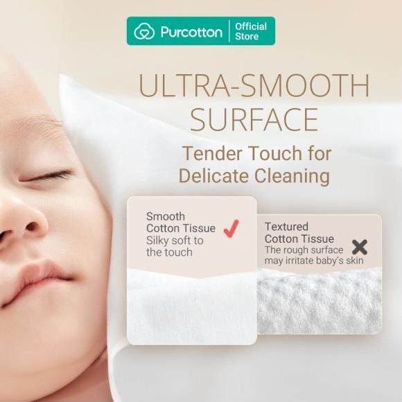 100% USA Cotton Baby Tissue (Ultrasoft)