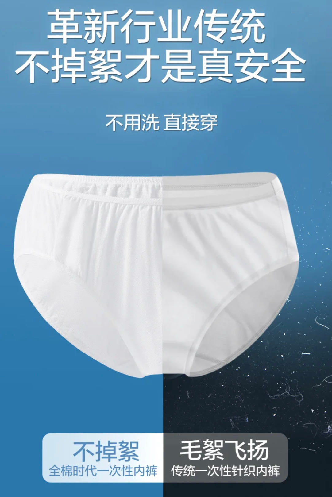 Women Disposable Cotton Underwear (international)