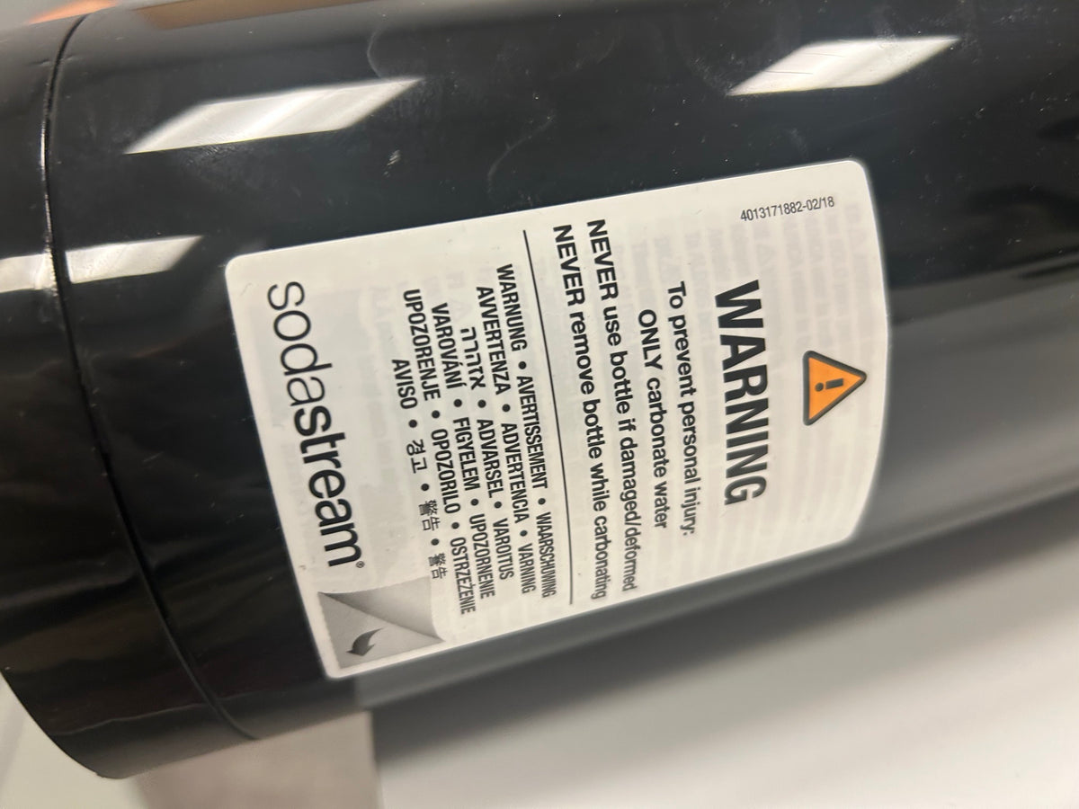 SodaStream carbonating bottle